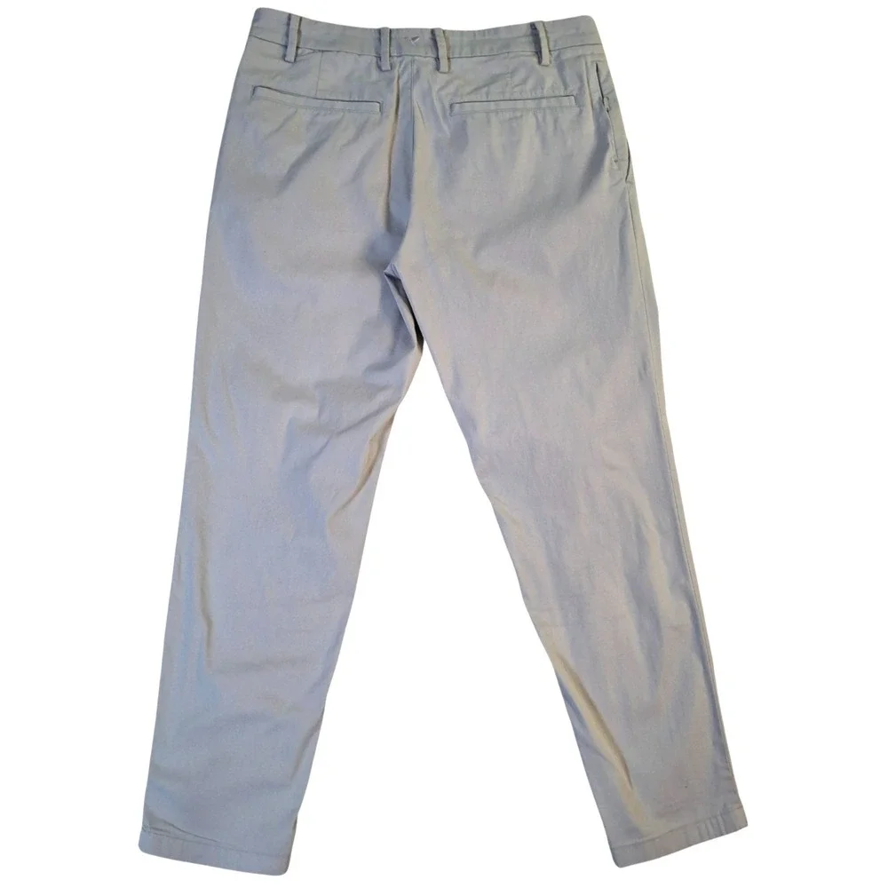 birddogs Stretch Pants Slim Fit Men's 32x28* Gray Boom Athletic‎ Work Golf